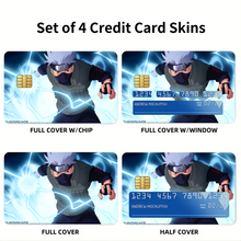Load image into Gallery viewer, Anime Naruto Credit Card Skins (4-in-1 Pack)
