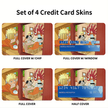 Load image into Gallery viewer, Anime Naruto  Credit Card Skins (4-in-1 Pack)
