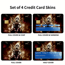 Load image into Gallery viewer, Anime Naruto  Credit Card Skins (4-in-1 Pack)
