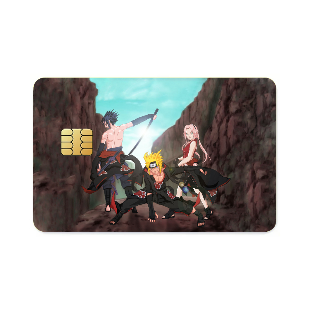Anime Naruto  Credit Card Skins (4-in-1 Pack)