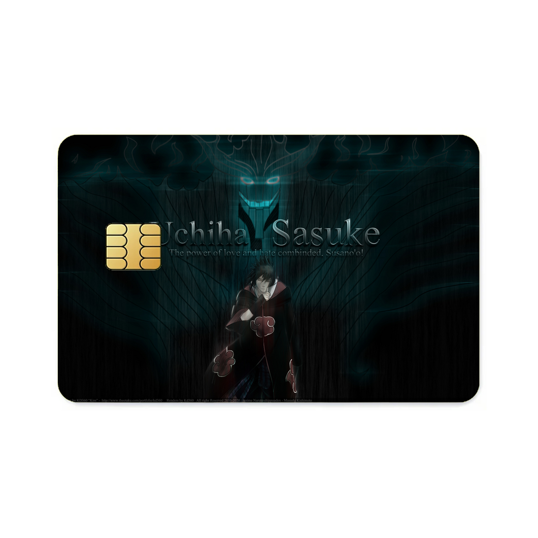 Anime Naruto  Credit Card Skins (4-in-1 Pack)