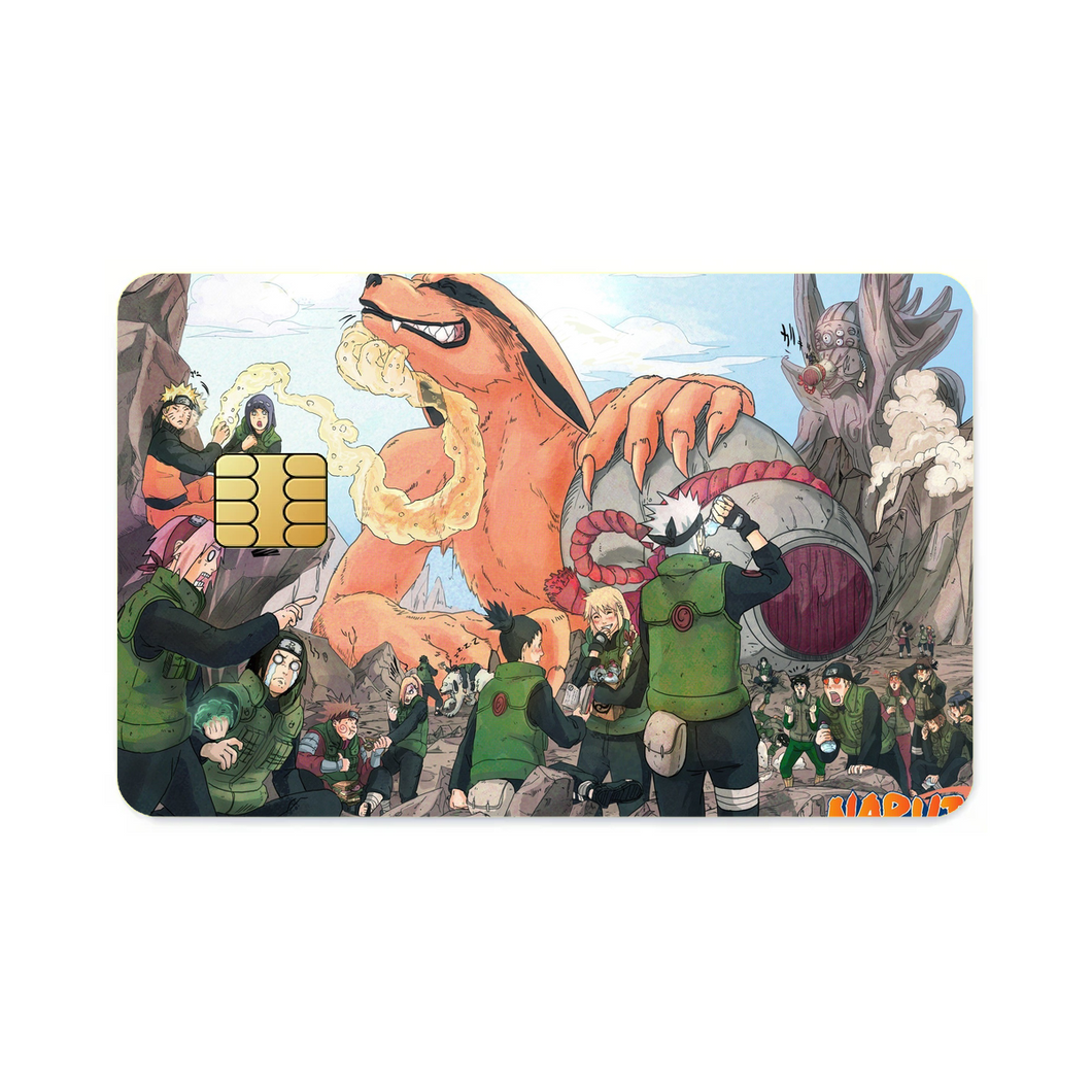 Anime Naruto  Credit Card Skins (4-in-1 Pack)