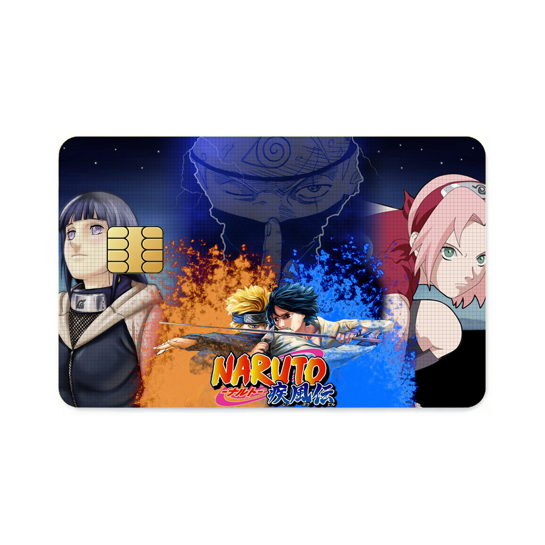 Anime Naruto  Credit Card Skins (4-in-1 Pack)