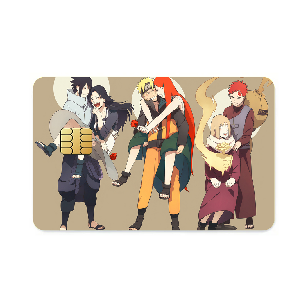 Anime Naruto  Credit Card Skins (4-in-1 Pack)