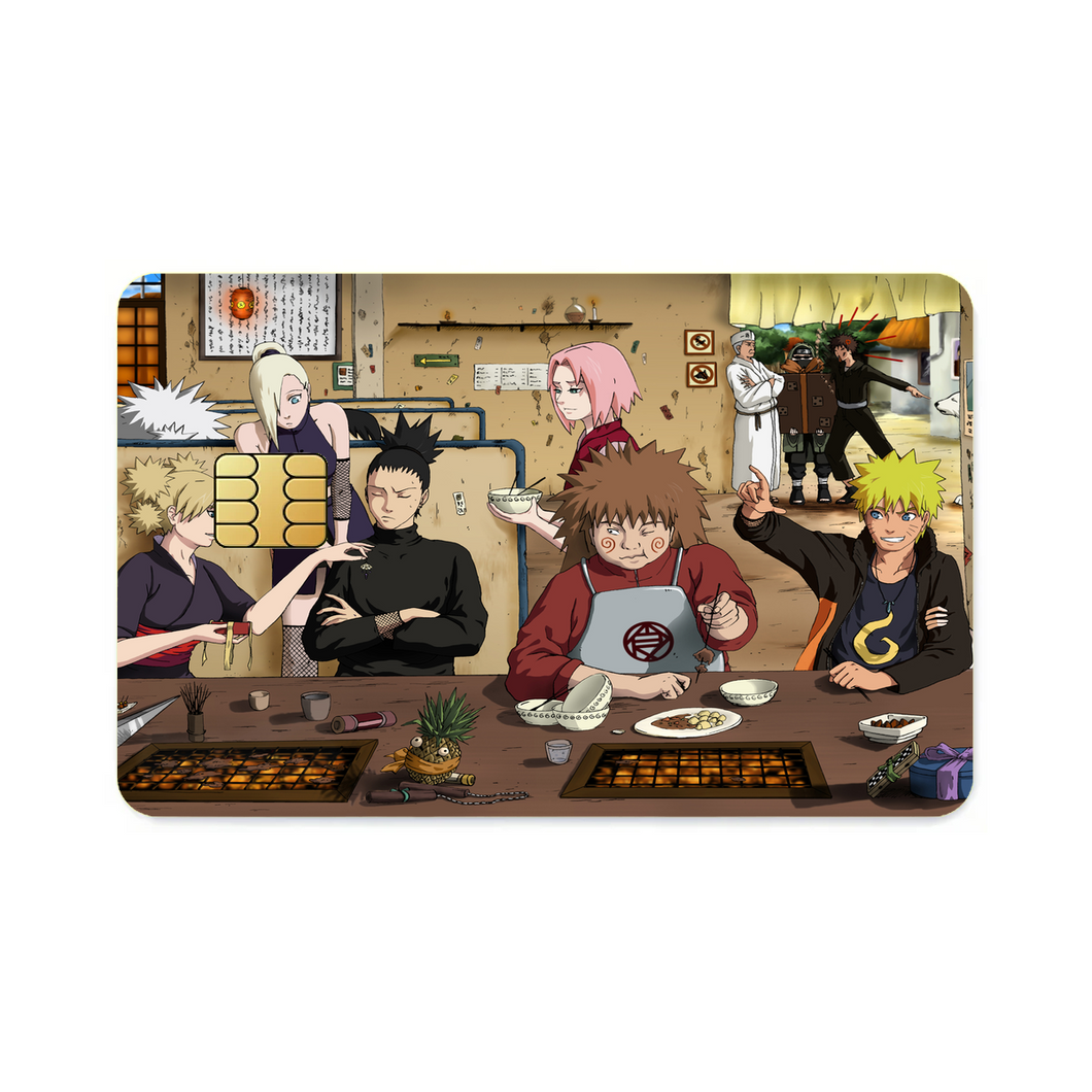 Anime Naruto  Credit Card Skins (4-in-1 Pack)