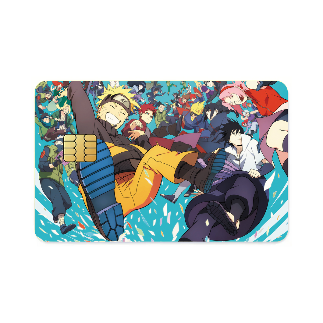 Anime Naruto  Credit Card Skins (4-in-1 Pack)