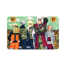Load image into Gallery viewer, Anime Naruto Credit Card Skins (4-in-1 Pack)
