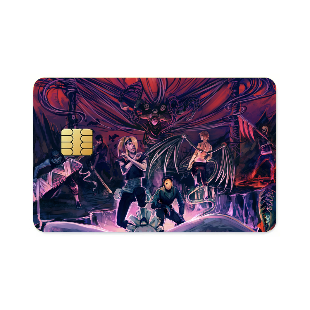 Anime Naruto  Credit Card Skins (4-in-1 Pack)