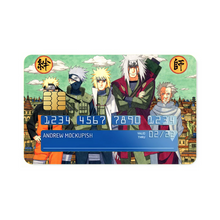 Load image into Gallery viewer, Anime Naruto Credit Card Skins (4-in-1 Pack)
