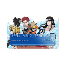 Load image into Gallery viewer, Anime Naruto  Credit Card Skins (4-in-1 Pack)
