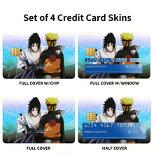 Load image into Gallery viewer, Anime Narutor Credit Card Skins (4-in-1 Pack)
