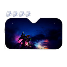 Load image into Gallery viewer, Anime Neon Genesis Evangelion Car Sunshade
