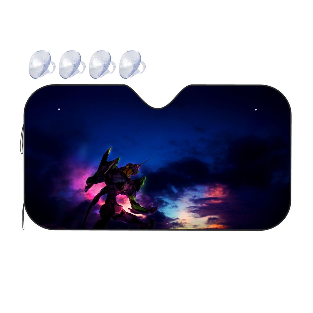 Anime Neon Genesis Evangelion Car Sunshade