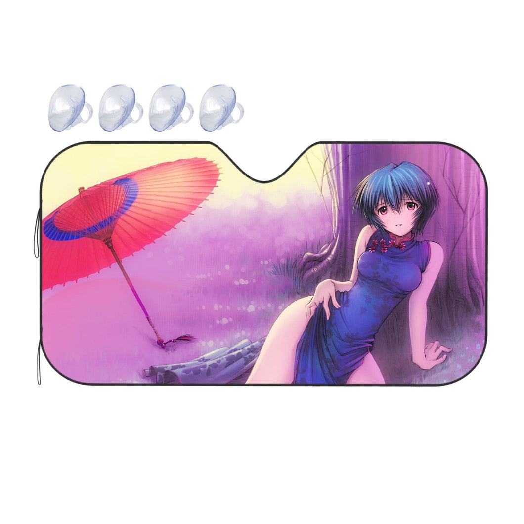Anime Neon Genesis Evangelion Car Sunshade