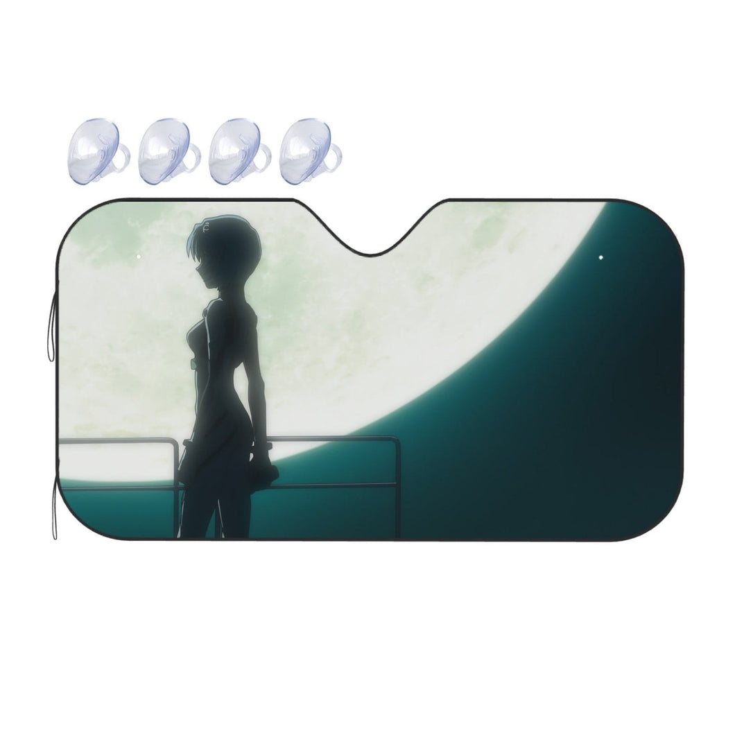 Anime Neon Genesis Evangelion  Car Sunshade