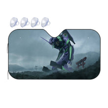 Load image into Gallery viewer, Anime Neon Genesis Evangelion Car Sunshade
