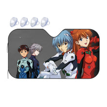 Load image into Gallery viewer, Anime Neon Genesis Evangelion  Car Sunshade
