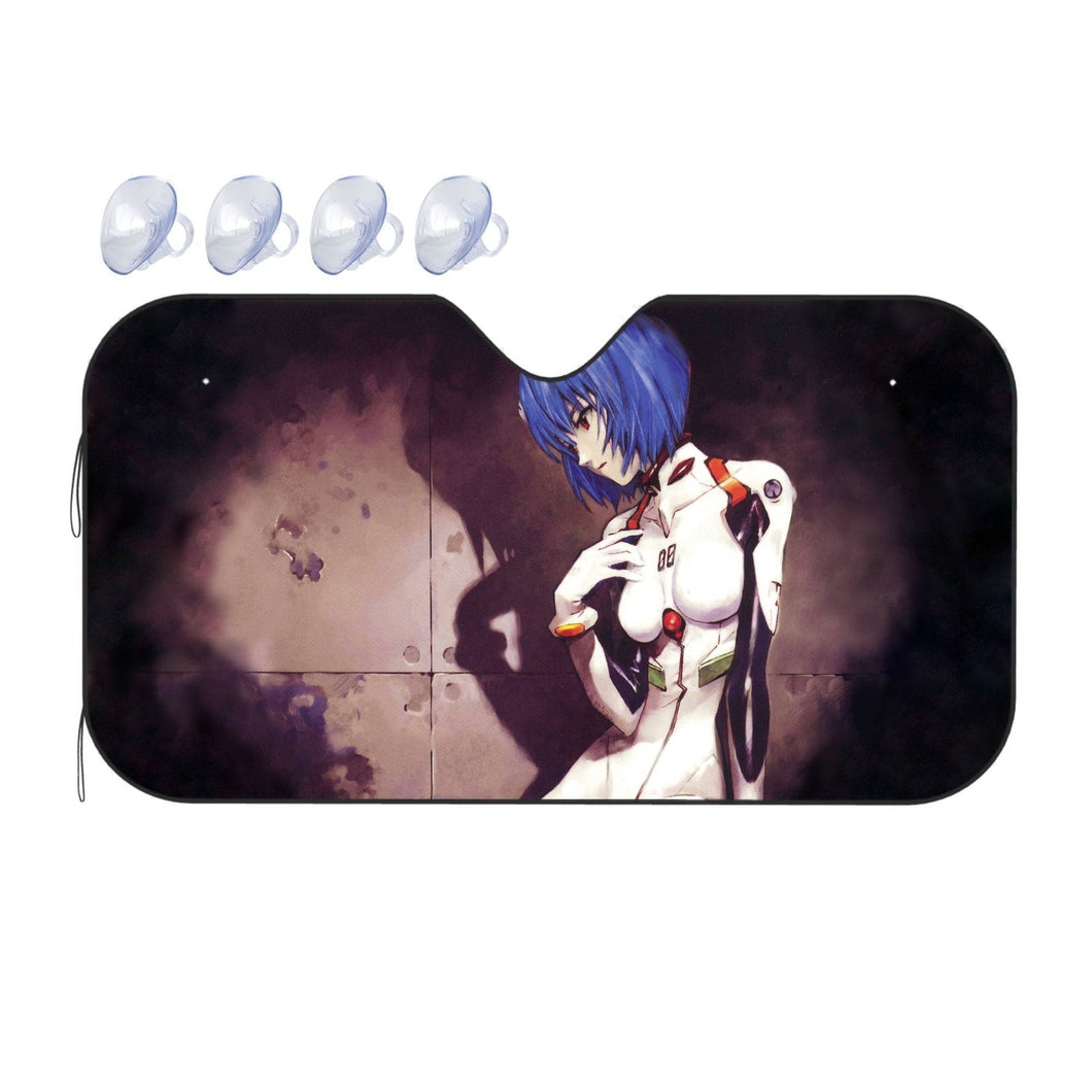 Anime Neon Genesis Evangelion  Car Sunshade