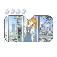 Load image into Gallery viewer, Anime Neon Genesis Evangelion  Car Sunshade
