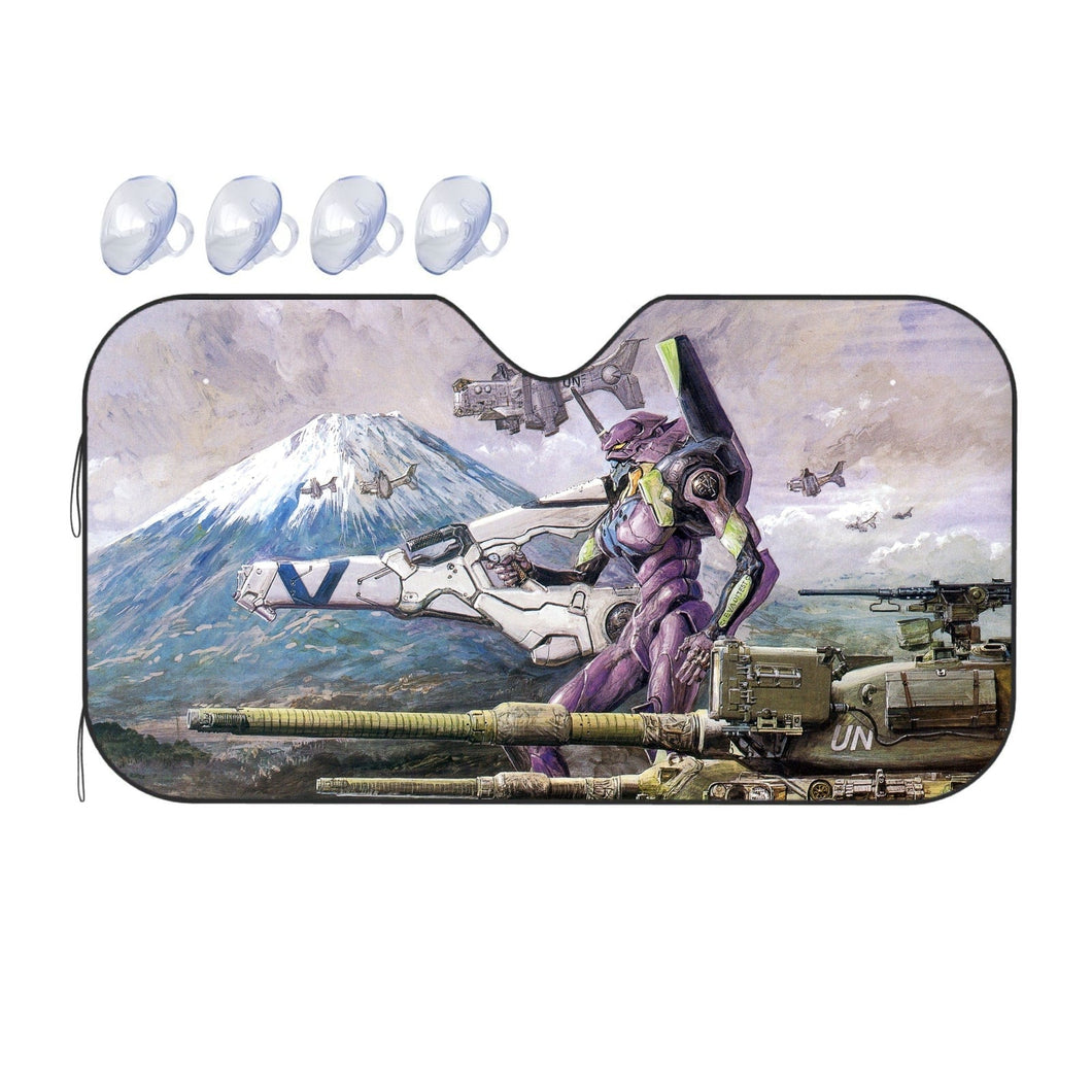 Anime Neon Genesis Evangelion  Car Sunshade