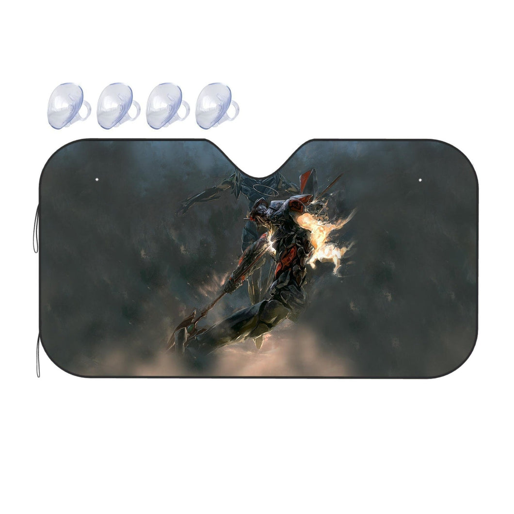 Anime Neon Genesis Evangelion  Car Sunshade