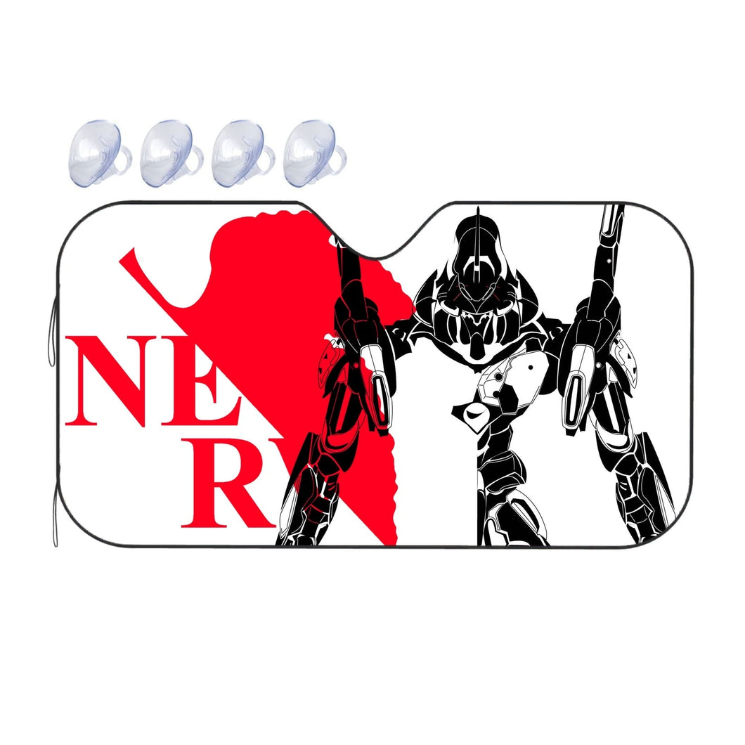 Anime Neon Genesis Evangelion  Car Sunshade