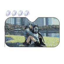 Load image into Gallery viewer, Anime Neon Genesis Evangelion Car Sunshade
