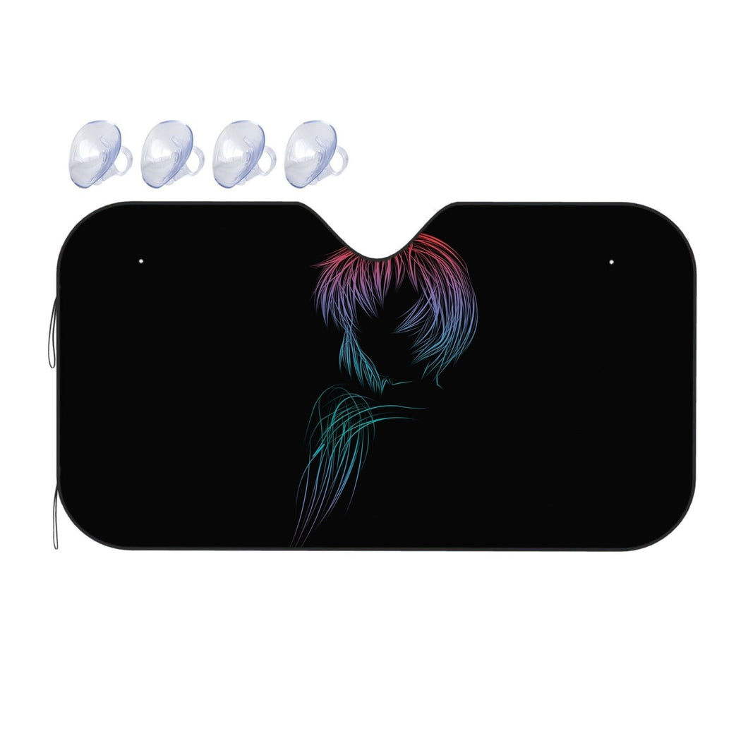 Anime Neon Genesis Evangelion  Car Sunshade