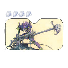 Load image into Gallery viewer, Anime Neon Genesis Evangelion  Car Sunshade
