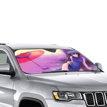 Load image into Gallery viewer, Anime Neon Genesis Evangelion Car Sunshade
