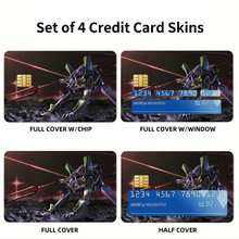 Load image into Gallery viewer, Anime Neon Genesis Evangelion  Credit Card Skins (4-in-1 Pack)
