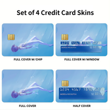 Load image into Gallery viewer, Anime Neon Genesis Evangelion  Credit Card Skins (4-in-1 Pack)
