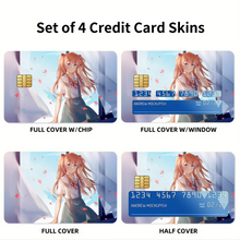 Load image into Gallery viewer, Anime Neon Genesis Evangelion  Credit Card Skins (4-in-1 Pack)
