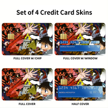 Load image into Gallery viewer, Anime Neon Genesis Evangelion Credit Card Skins (4-in-1 Pack)
