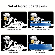 Load image into Gallery viewer, Anime Neon Genesis Evangelion Credit Card Skins (4-in-1 Pack)
