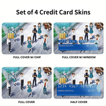 Load image into Gallery viewer, Anime Neon Genesis Evangelion  Credit Card Skins (4-in-1 Pack)
