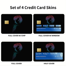 Load image into Gallery viewer, Anime Neon Genesis Evangelion  Credit Card Skins (4-in-1 Pack)
