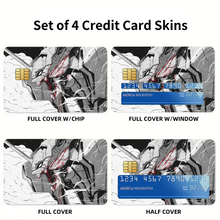 Load image into Gallery viewer, Anime Neon Genesis Evangelion  Credit Card Skins (4-in-1 Pack)
