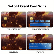 Load image into Gallery viewer, Anime Neon Genesis Evangelion  Credit Card Skins (4-in-1 Pack)
