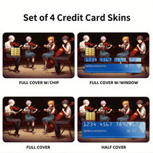 Load image into Gallery viewer, Anime Neon Genesis Evangelion  Credit Card Skins (4-in-1 Pack)
