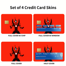 Load image into Gallery viewer, Anime Neon Genesis Evangelion Credit Card Skins (4-in-1 Pack)

