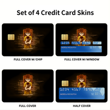 Load image into Gallery viewer, Anime Neon Genesis Evangelion  Credit Card Skins (4-in-1 Pack)
