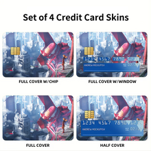 Load image into Gallery viewer, Anime Neon Genesis Evangelion  Credit Card Skins (4-in-1 Pack)
