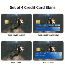 Load image into Gallery viewer, Anime Neon Genesis Evangelion  Credit Card Skins (4-in-1 Pack)
