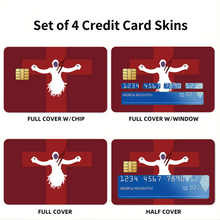 Load image into Gallery viewer, Anime Neon Genesis Evangelion  Credit Card Skins (4-in-1 Pack)
