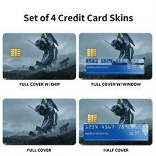 Load image into Gallery viewer, Anime Neon Genesis Evangelion Credit Card Skins (4-in-1 Pack)
