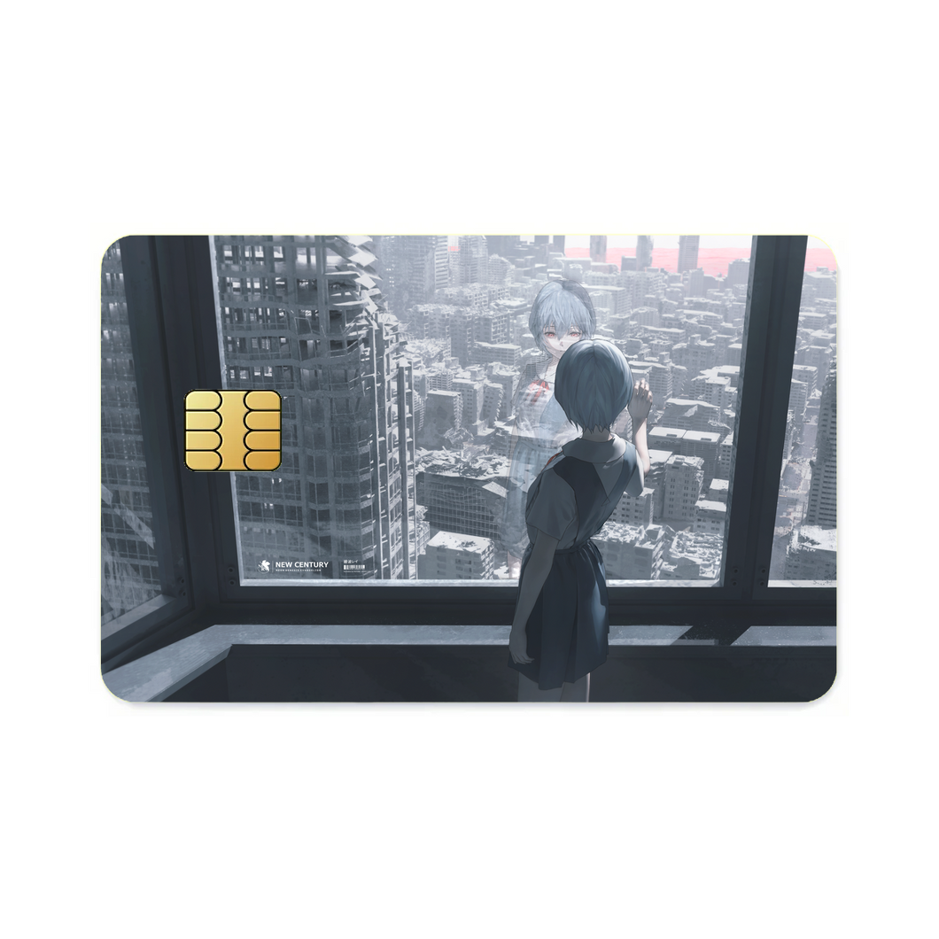 Anime Neon Genesis Evangelion  Credit Card Skins (4-in-1 Pack)
