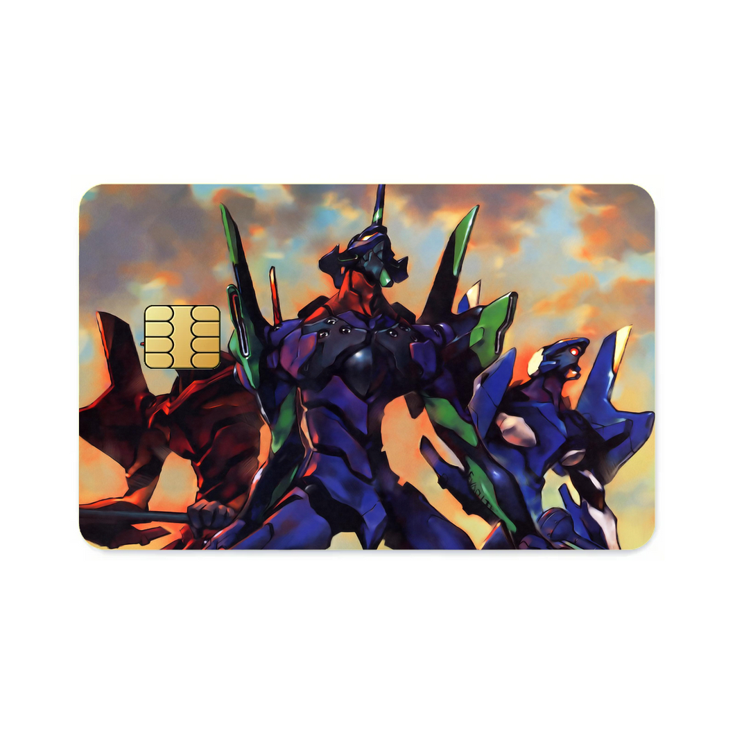 Anime Neon Genesis Evangelion  Credit Card Skins (4-in-1 Pack)