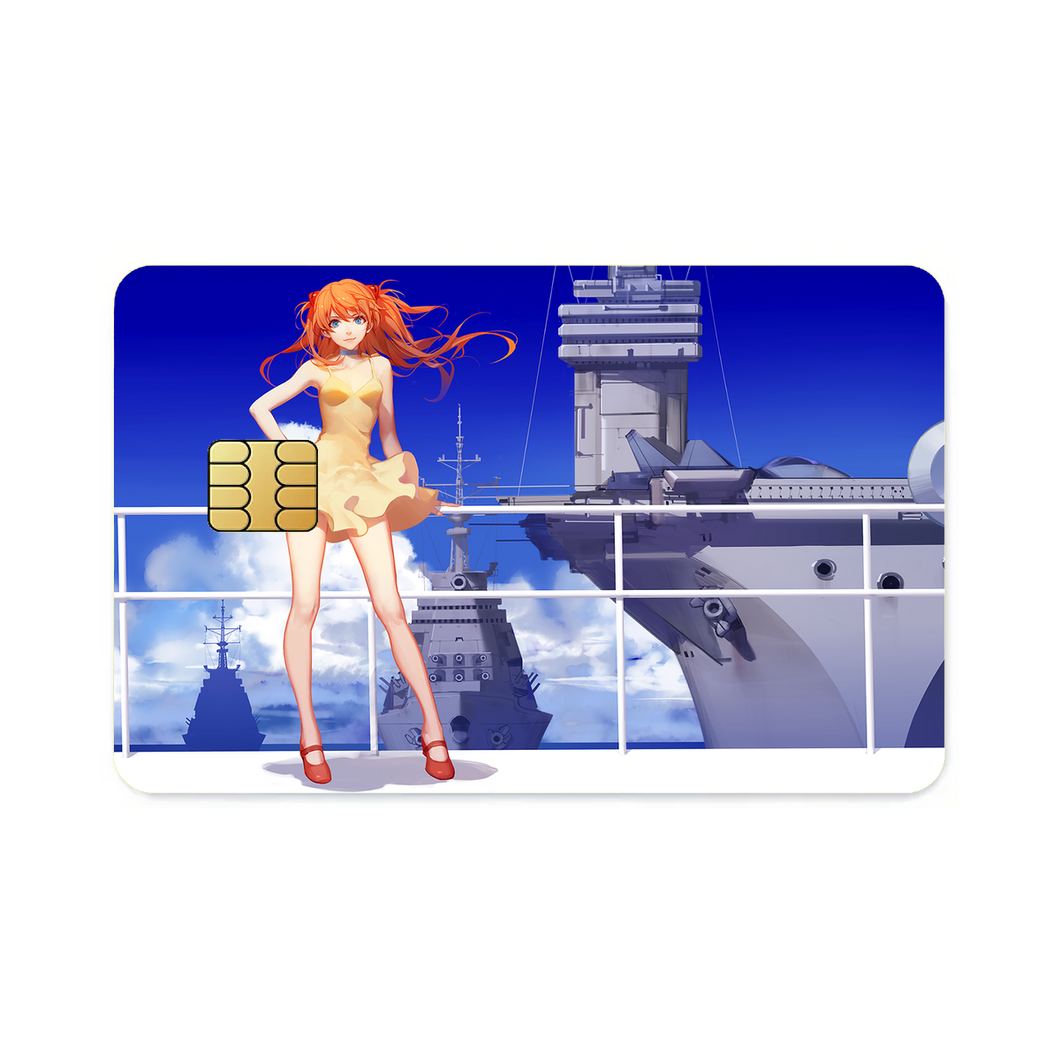 Anime Neon Genesis Evangelion  Credit Card Skins (4-in-1 Pack)