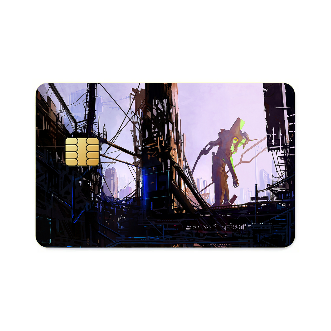 Anime Neon Genesis Evangelion  Credit Card Skins (4-in-1 Pack)